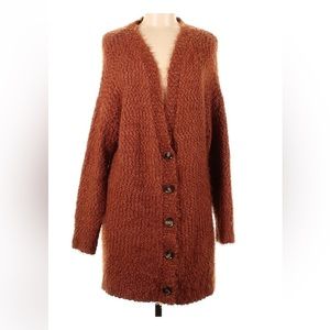 Splendid Burnt Orange Chenille Cardigan